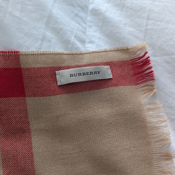 Burberry Silk and Cashmere Scarf - Picture 7 of 16